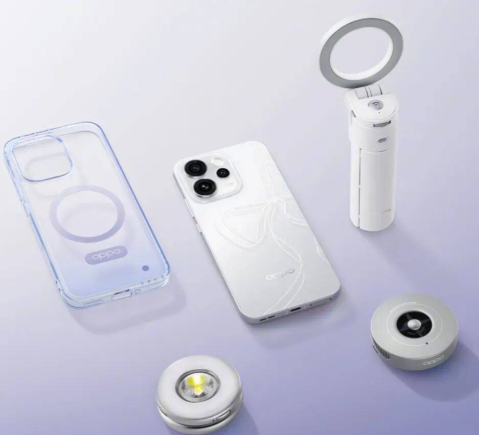 Pro直播套装公布：含磁吸支架杆、补光灯等mg不朽情缘游戏试玩OPPO Reno15(图6)